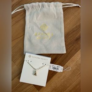 Kendra Scott crystal A necklace